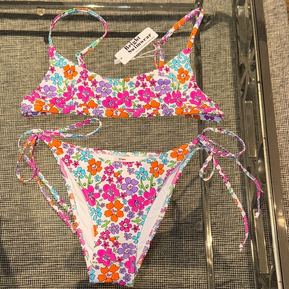 Bright Swimwear citrus floral bikini - Picture 2 of 9